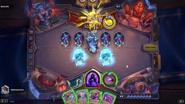 Hearthstone #23 Standard ladder with Undead priest (Up,down,up down!) смотреть онлайн