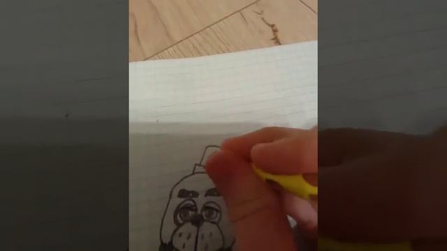 нарисовал Фредди фазбера draw the Freddy fazbear from FNaF 1 смотреть онлайн
