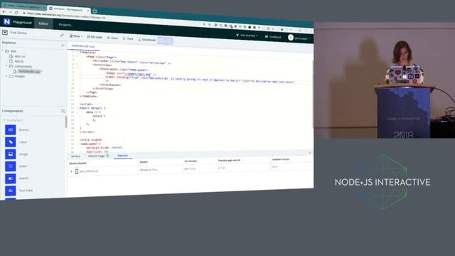 Create an Engaging Native Mobile App with Vue and NativeScript - Jen Looper, Progress смотреть онлайн