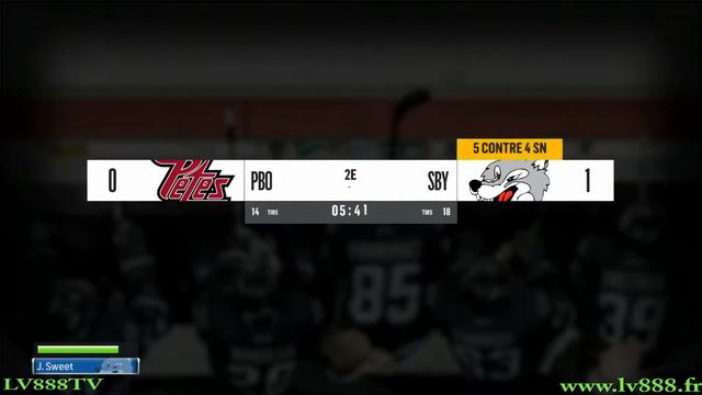 NHL 18 - Mode Carrière - Episode n°3 - Sudbury Wolves Vs Peterborough Petes - LV888TV смотреть онлайн