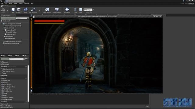 Improved Stamina Bar Tutorial - Creating Hack & Slash Action RPG in Unreal Engine 4 #47 смотреть онлайн