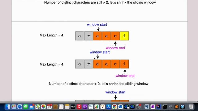 Sliding Window 3 - Medium - Longest Substring with K Distinct Characters - JAVA смотреть онлайн