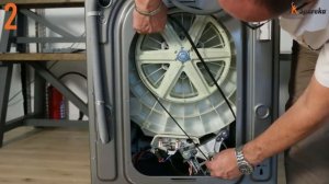 Как заменить приводной ремень в стиральной машине