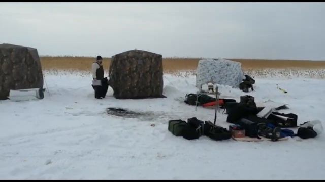 Февральский выезд на оз. Чаны смотреть онлайн