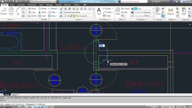 Importing Layout Drawing from AutoCAD DXF 3 смотреть онлайн