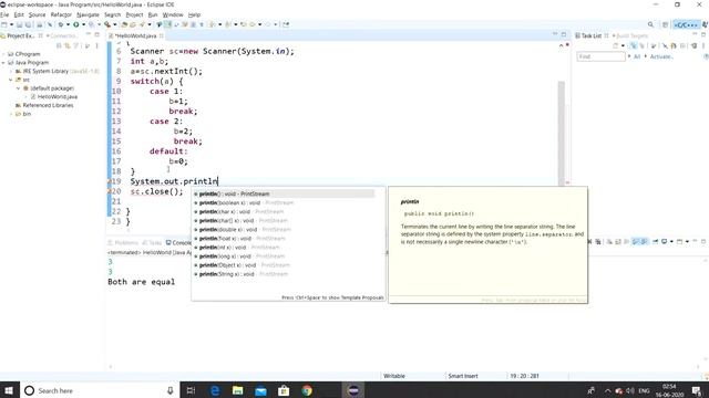 Java Tutorial For Beginners 10 - Switch in Java || Lockdown Learner смотреть онлайн