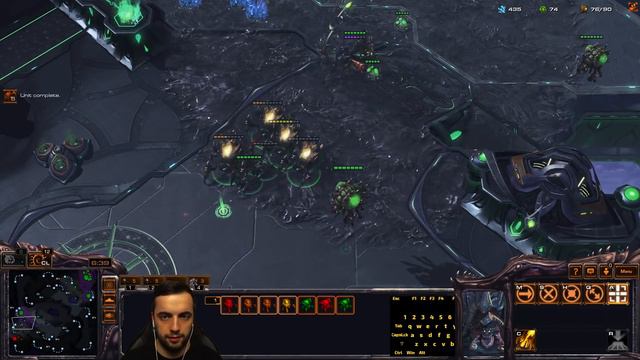 Zerg poradnik LotV #3 - Proxy hatchery Ravager allin ZvT смотреть онлайн