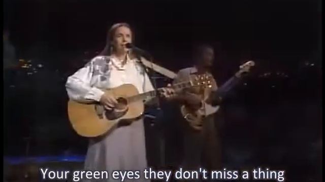 Kate Wolf - Green Eyes with lyrics смотреть онлайн