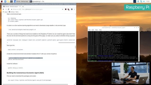 Tutorial | Run your own Car Park Agent on a Raspberry Pi | Blockchain AI | Fetch.ai смотреть онлайн