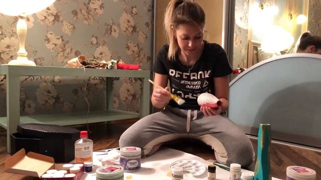 Декор вазы в стиле шебби-шик смотреть онлайн