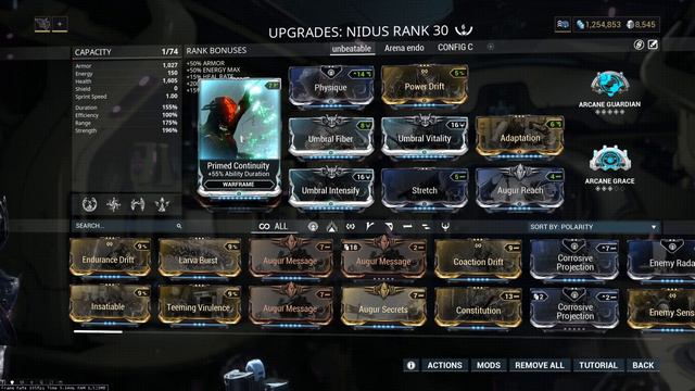 [WARFRAME] NIDUS BUILD 2020 EXTREMELY STRONG смотреть онлайн