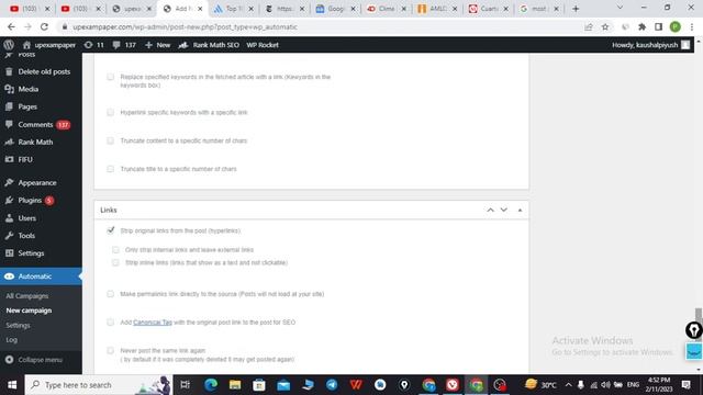Auto Blogging से कैसे कमाएं 500$ महीना ? || Wp Automatic Plugin Tutorial | Ep-06 @piyushkvideos смотреть онлайн