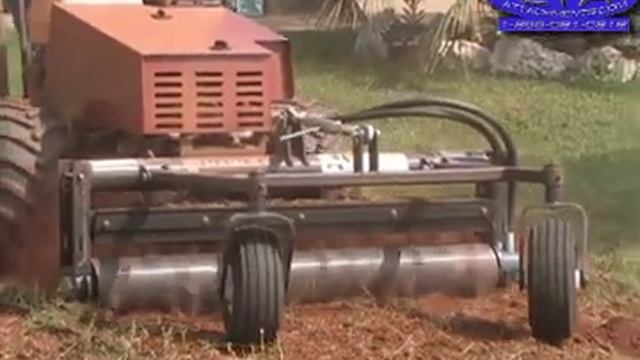 Harley Walk Behind Power Unit Box Rake смотреть онлайн