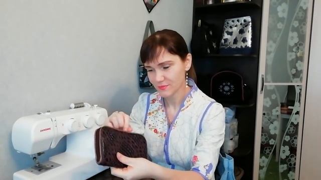 шьём стеганый кошелек-клатч своими руками смотреть онлайн