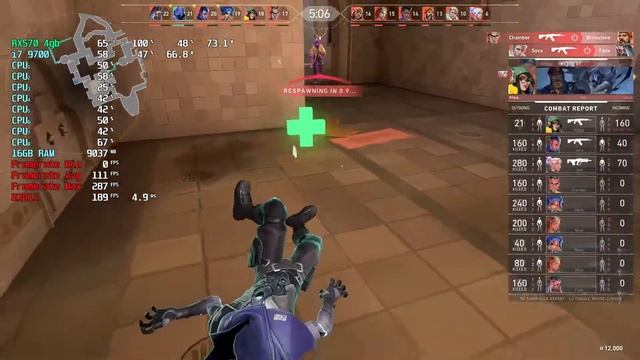 2022 - RX 570 4GB | Valorant | 1080P | Intel i7 9700 смотреть онлайн