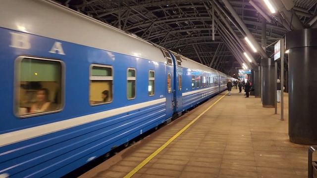 ЭП2К на Белорусском ходу! ЭП2К-393 с поездом №1 "Беларусь" Москва-Минск | Славянский бульвар смотреть онлайн