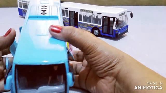 DICKIE TOY MERCEDES-BENZ BUS / Model toy смотреть онлайн