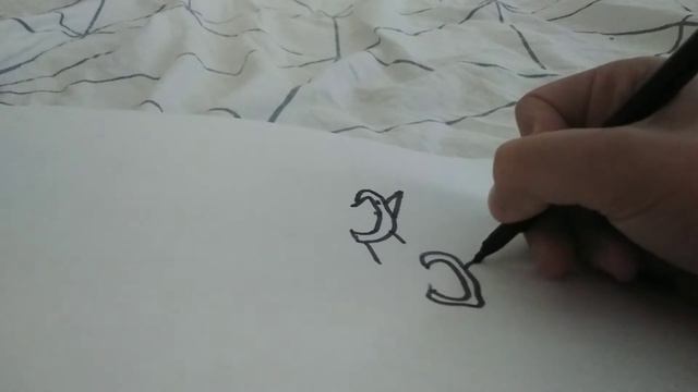 урок N1 как нарисовать гуся из русской буквы с смотреть онлайн