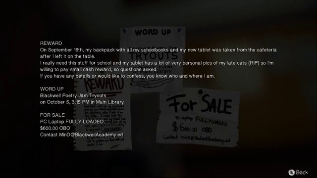 Life is Strange (xbox 360) (Episode 1 Chrysalis) (part 1) (walkthrough) смотреть онлайн