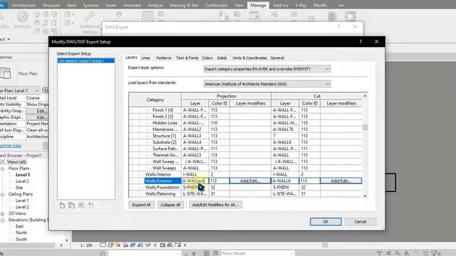 Export Line Weight in Revit to Autocad смотреть онлайн