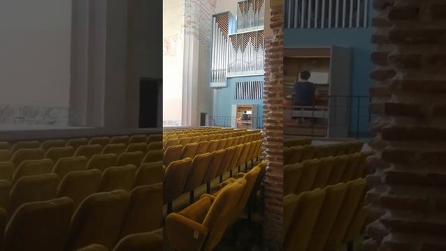 Случайно попали на репетицию органа в Патриарший Собор Пицунды (10 век) смотреть онлайн