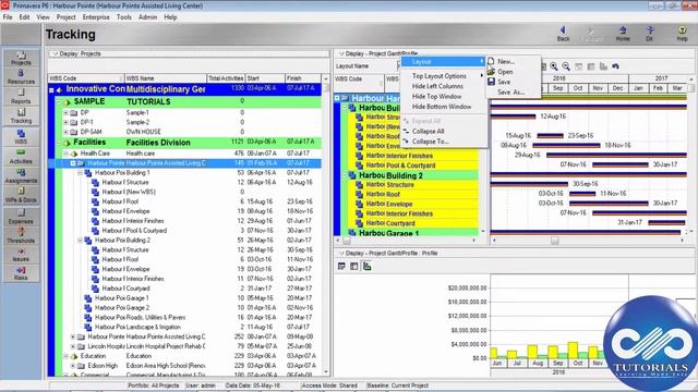 Primavera P6 Tutorials : Chapter - 4.6 : Tracking Progress in Primavera P6 || dptutorials смотреть онлайн