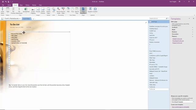 How to make a task list in OneNote and sync it with Outlook - Office 365 OneNote to Outlook 2016 смотреть онлайн