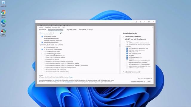 Visual Studio 2022 تنزيل وتثبيت смотреть онлайн
