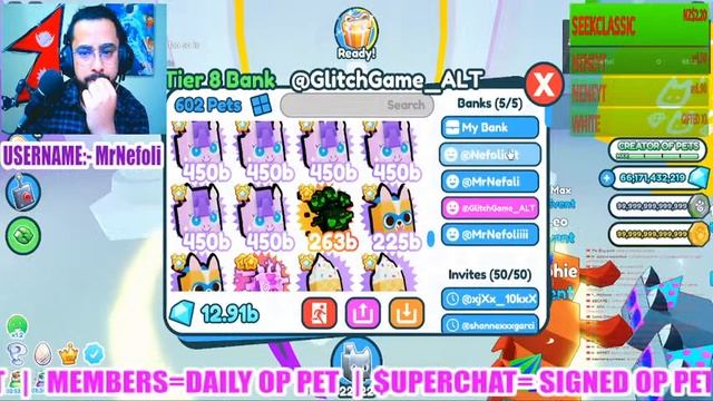 ?LIVE ROBLOX PET SIMULATOR X | SIGNING PET & OP RAINBOW HARDCORE PET MAILBOX GIVEAWAY #PetSimXlive смотреть онлайн
