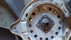 Замена втулки мотора      вентилятор на автомобиле  Ниссан кашкай