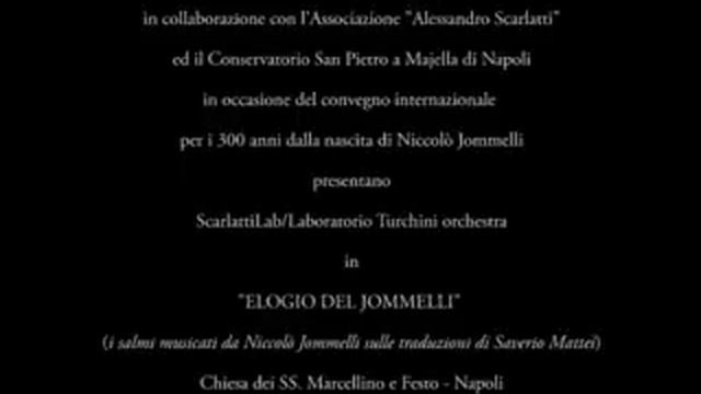 Elogio del Jommelli@Concerto intero@Napoli@27/10/14 смотреть онлайн