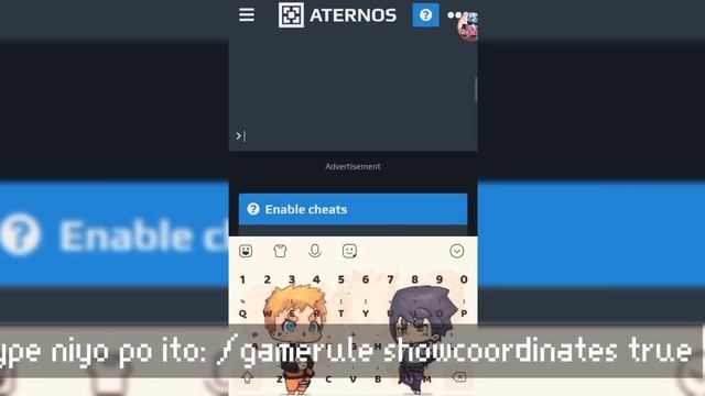 how to add showcoordinates on aternos server 1.18.30 bedrock-java (tagalog) ?? смотреть онлайн