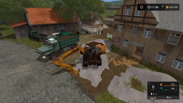 Farming Simulator 17 - Forestry and Farming on The Valley The Old Farm 083 смотреть онлайн