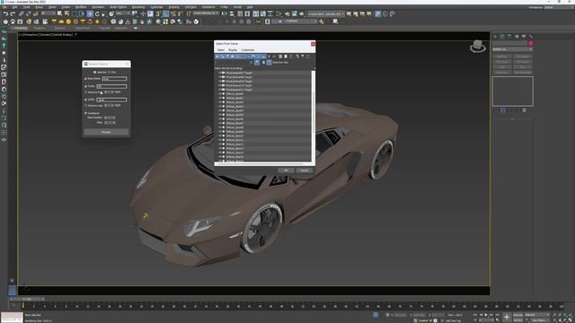 Авто переименование в 3Ds Max | Rename Tool смотреть онлайн