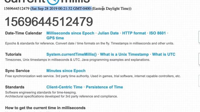 epoch converter demo смотреть онлайн