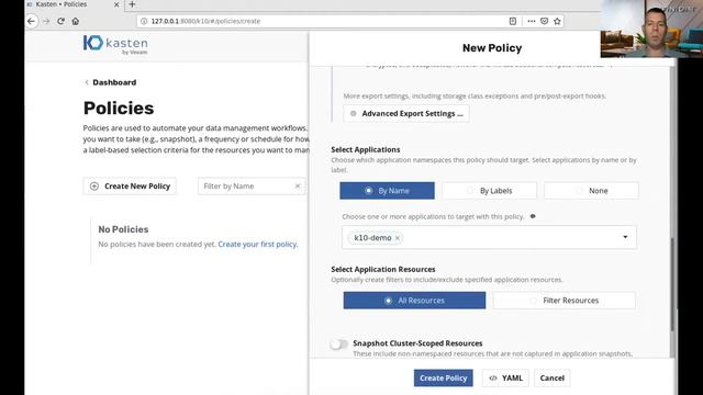 DEMO: Infinidat and Kasten E2E Data Management for Kubernetes смотреть онлайн
