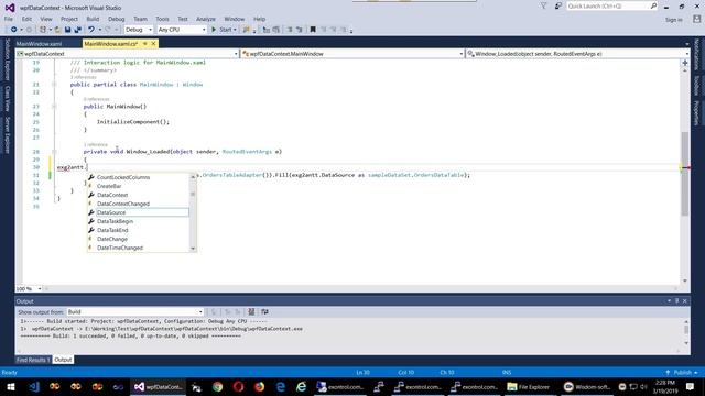 Exontrol DataContext/WPF смотреть онлайн