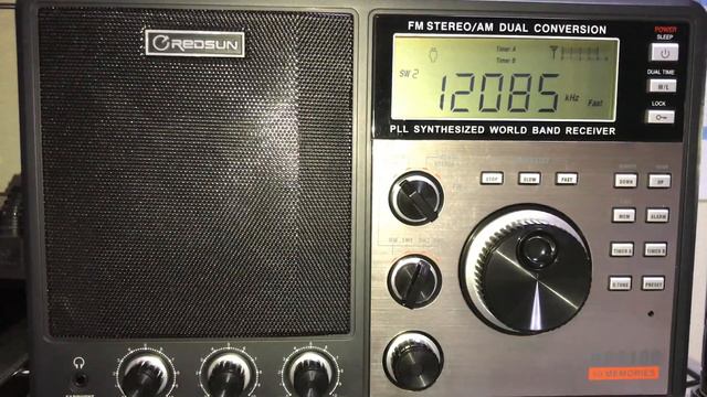 VOICE OF MONGOLIA On 12085kHz / REDSUN RP2100
