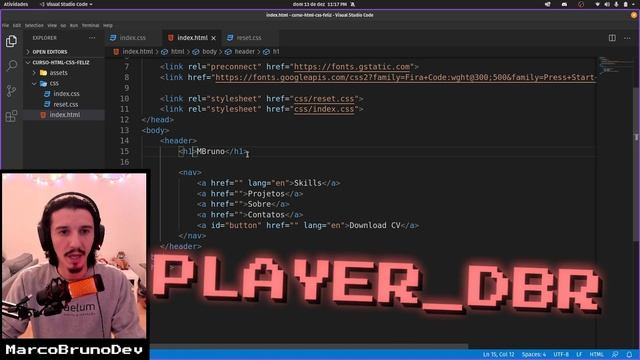 Como mudar logo e cores do header | Mód02 - Aula 01 смотреть онлайн