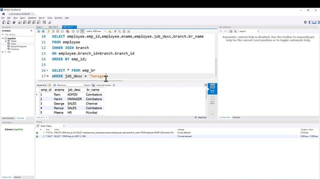 Views | Create, Modify and Drop | SQL in Tamil | Logic First Tamil смотреть онлайн