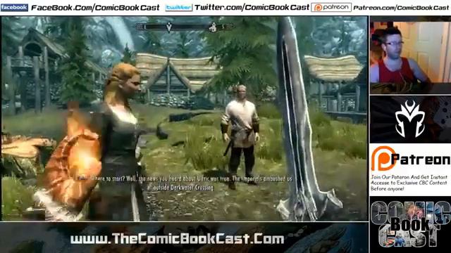 CBC Plays Skyrim + Talking Comics Part 3 смотреть онлайн