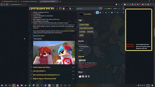 Playing Really Cool Minecraft Mod w/ Friends!! (Mob Mod) | FNF смотреть онлайн