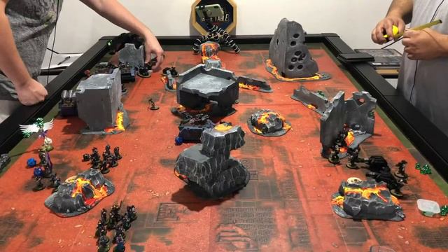 Livestream Warhammer 40k Battle Report: Deathwatch vs. Adeptus Sororitas смотреть онлайн