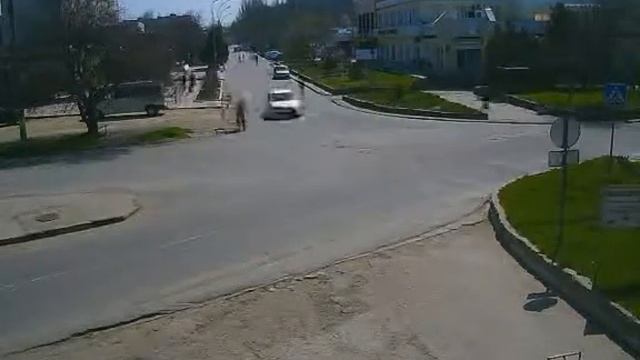 Перекрёсток в Щёлкино, 08.04.2014 - time-lapse с камеры 2 смотреть онлайн