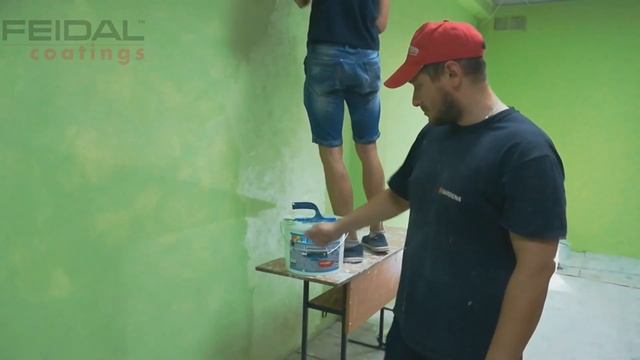 Быстрый, бюджетный, косметический ремонт от харьковских мастеров! Нанесение декоративной краски. смотреть онлайн