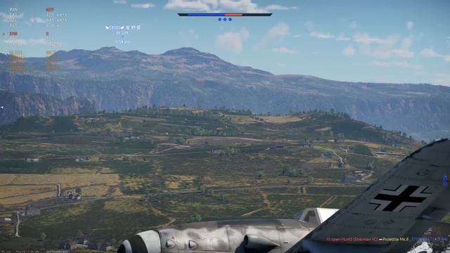 HANNO INCOLLATO DUE BF 109 - War Thunder ITA смотреть онлайн