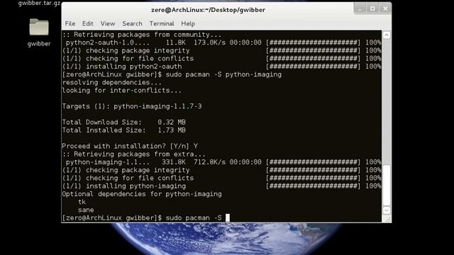 Howto: Install Gwibber on Arch Linux. смотреть онлайн