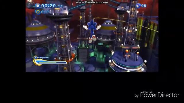 Прохождение игры Sonic Generations-#3 Прошёл зону за одно видео. смотреть онлайн