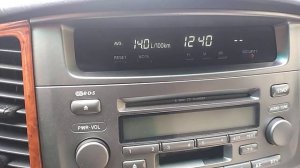 Расход бензина Toyota Land cruiser 100 4.7