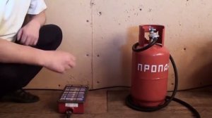 Газовый баллон для рыбалки зимой в палатке